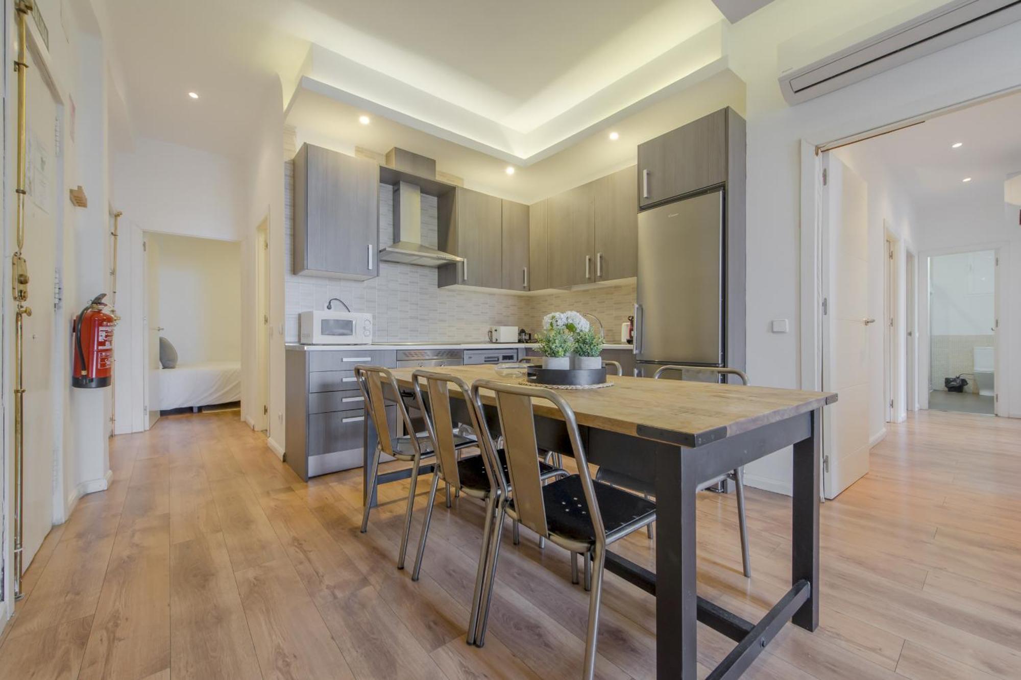 Luxury De 5hab En El Centro De Apartamento Madri